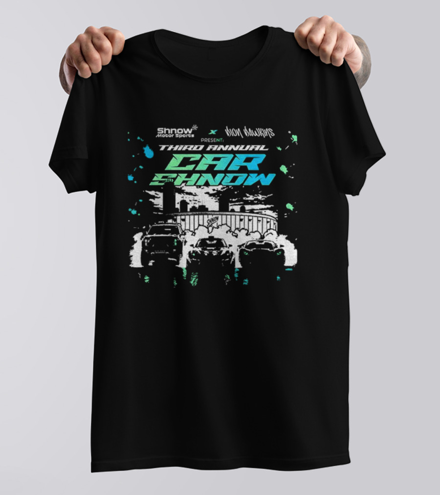 Shnow X Don Dwayne Present Third Annual Car Shnow Event 2026 T-Shirt