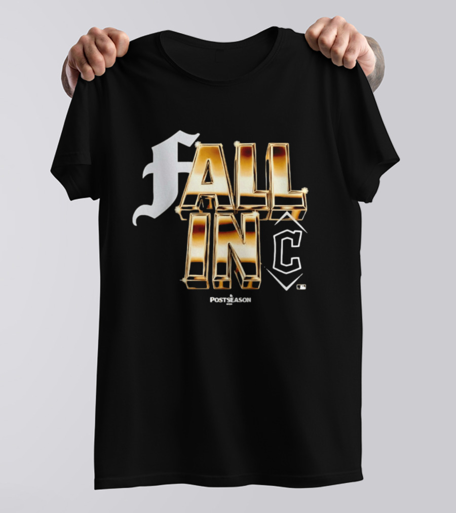 Cleveland Guardians Fall In C 2024 MLB Postseason T-Shirt