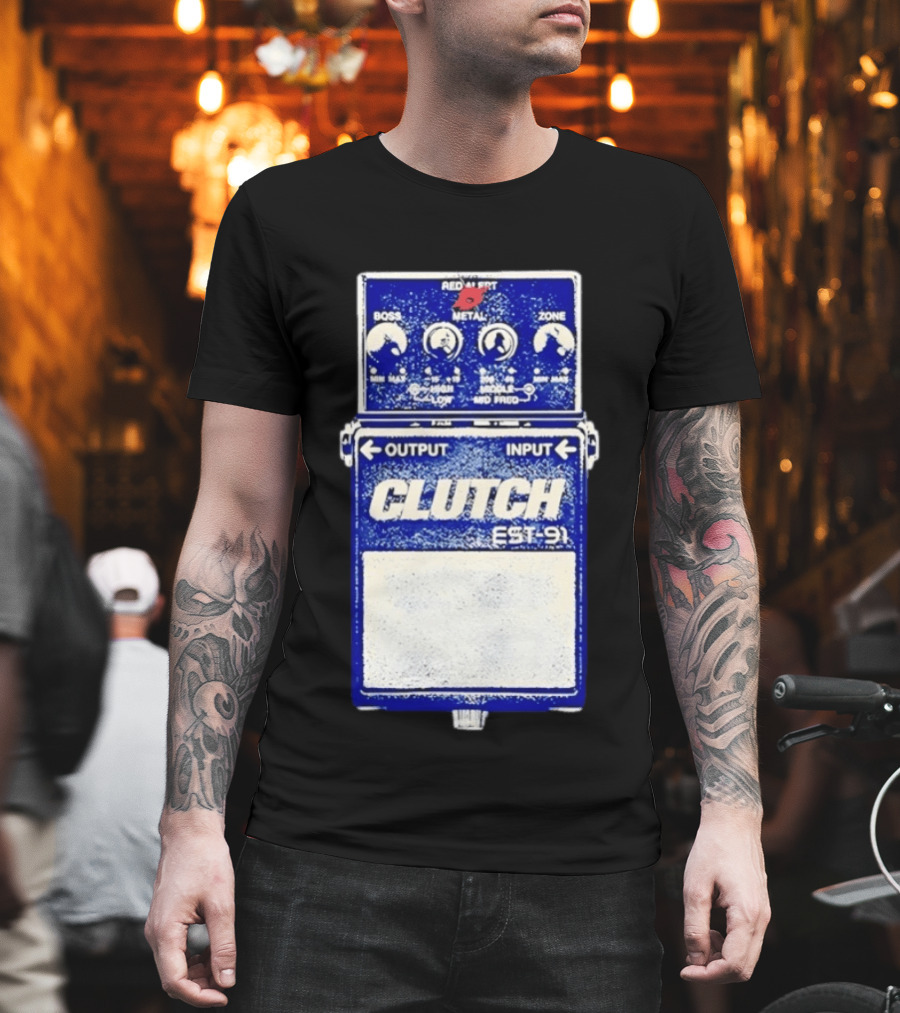 Boss Metal Zone Clutch Est 91 Rock Music Pedal T-Shirt
