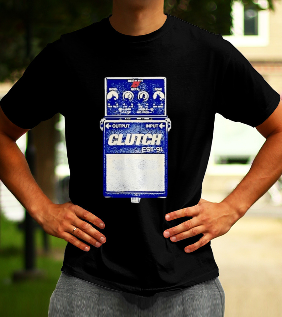 Boss Metal Zone Clutch Est 91 Rock Music Pedal T-Shirt