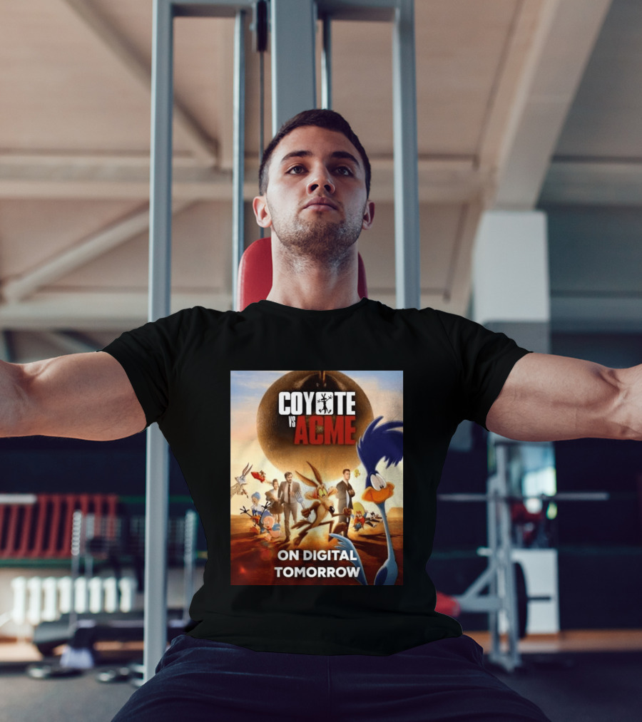 Coyote Vs Acme Digital Release Featuring Iconic Looney Tunes Characters T-Shirt