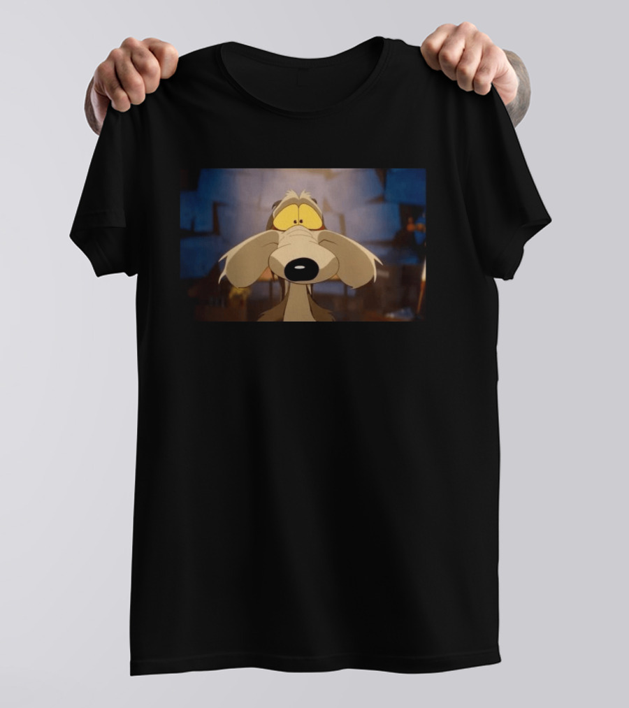 Coyote Vs Acme Release On Digital Tomorrow Animated Character Image T-Shirt