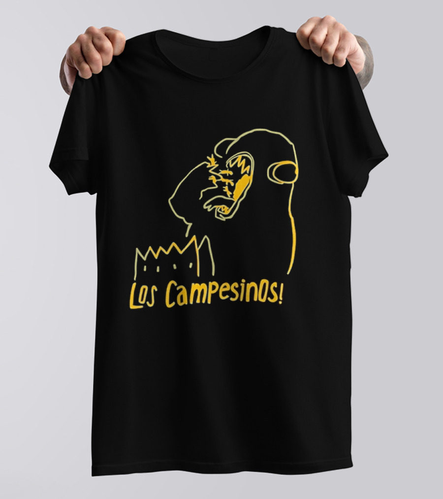 Los Campesinos Indie Rock Band Music Bear Castle T-Shirt