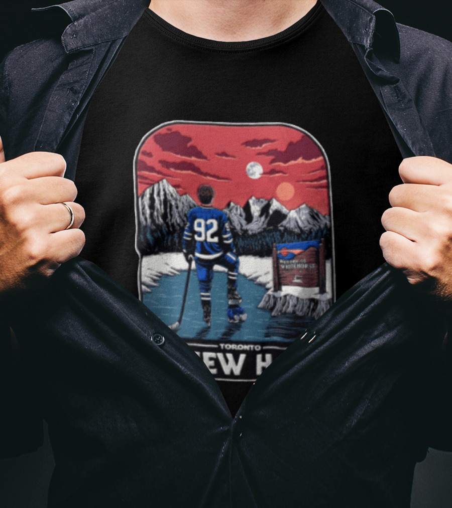 Toronto A New Hope 92 NHL Hockey Sunset Mountain Scene T-Shirt