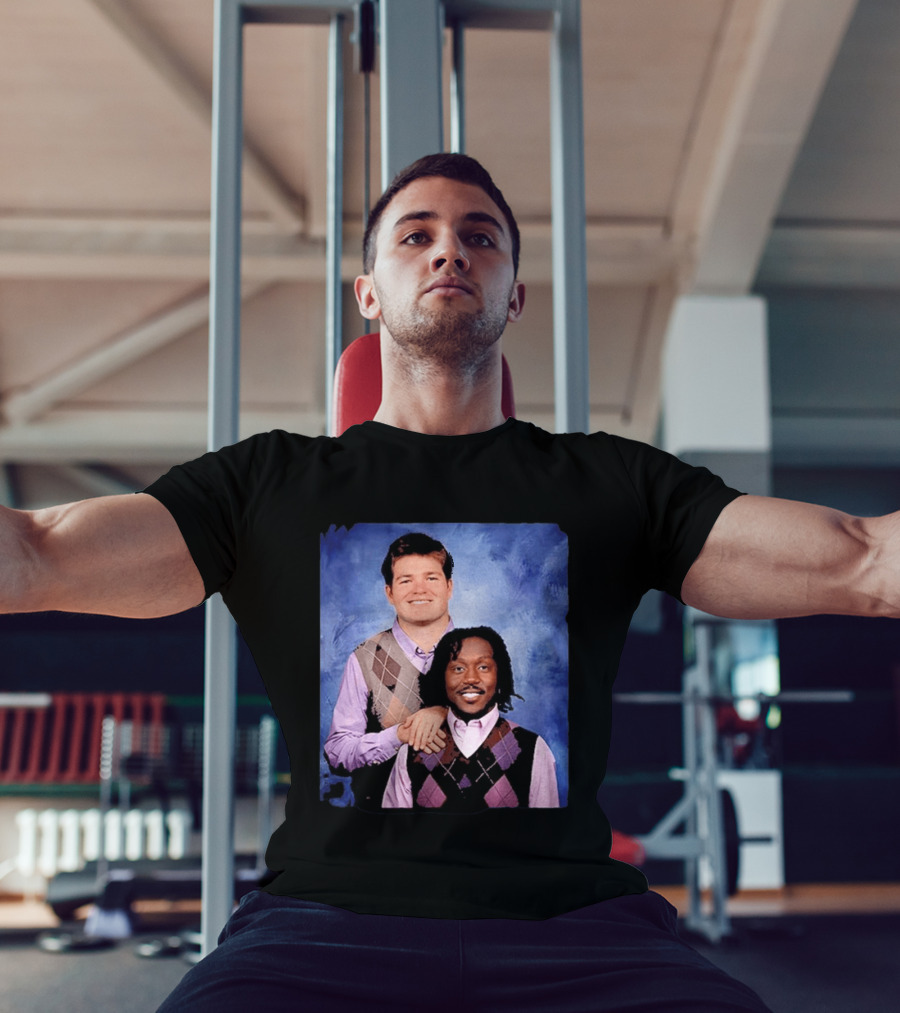 Drake Maye AJ Brown Step Brothers Movie T-Shirt