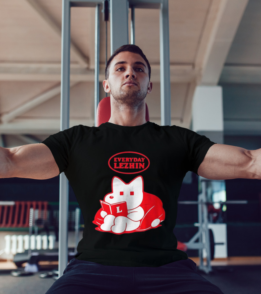 Everyday Lezhin Reading Webtoon Relaxing Cartoon Character With Book T-Shirt