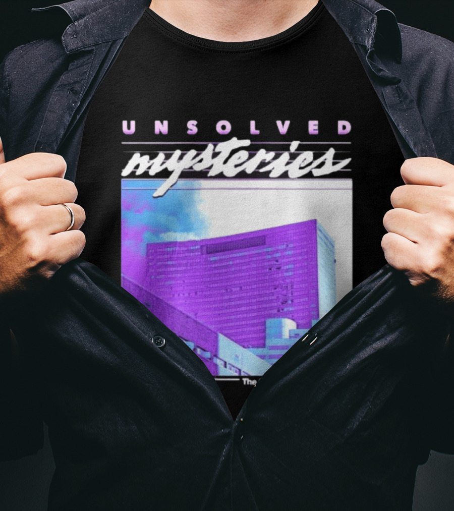 Unsolved Mysteries The Curious Case Of Tower 7 Retro Building T-Shirt