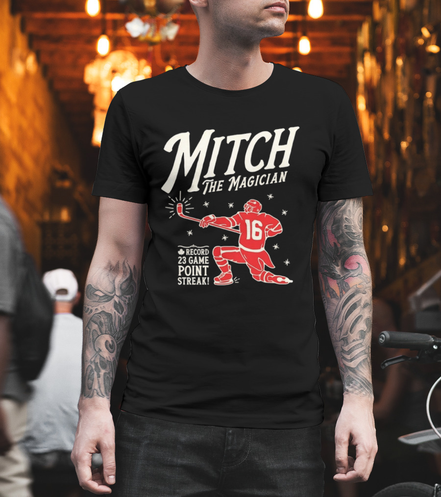 Mitch The Magician Record 23 Game Point Streak T-Shirt