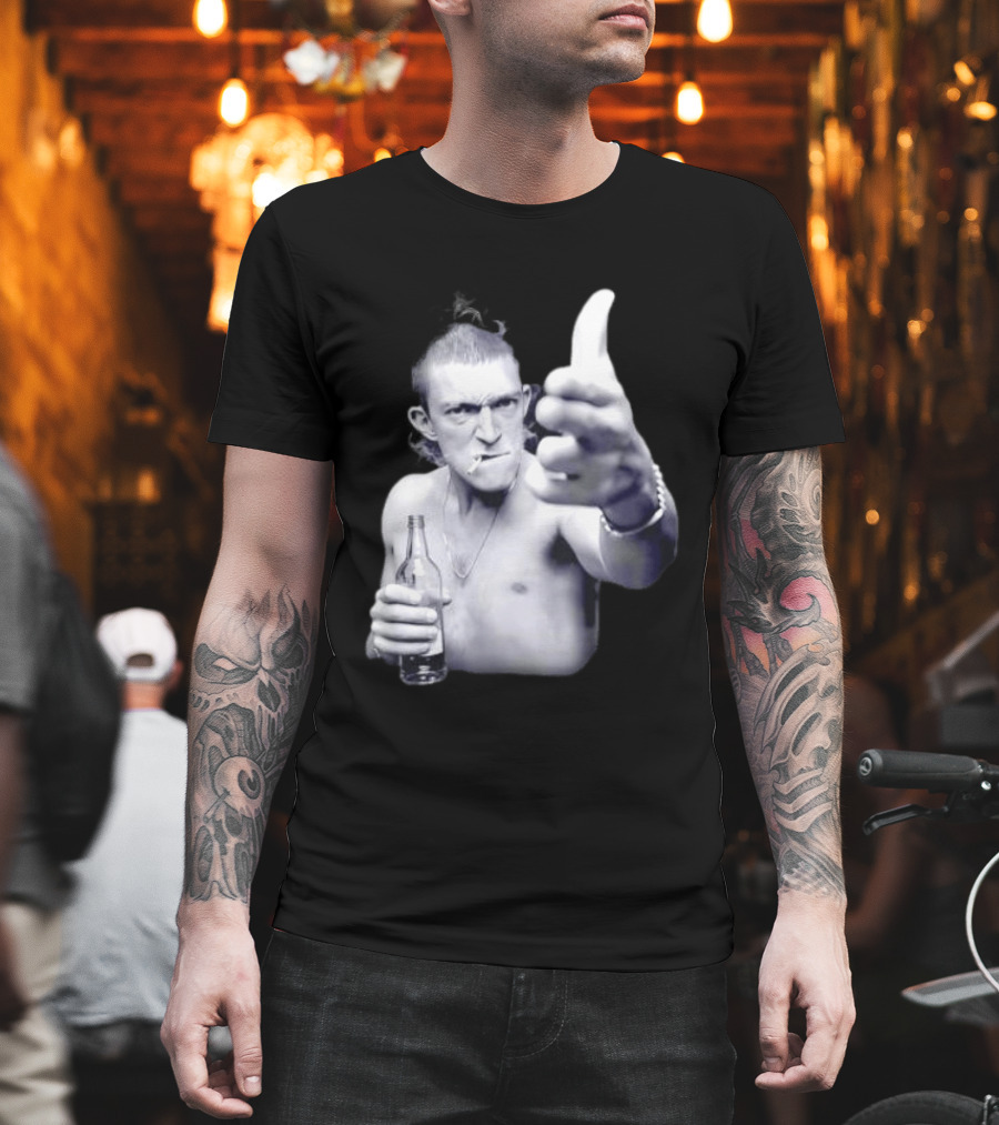 Vincent Cassel Vinz La Haine Iconic Movie Scene T-Shirt