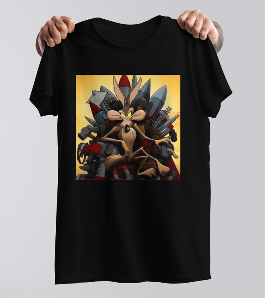 Wile E. Coyote Acme Rockets Digital Release Tomorrow T-Shirt