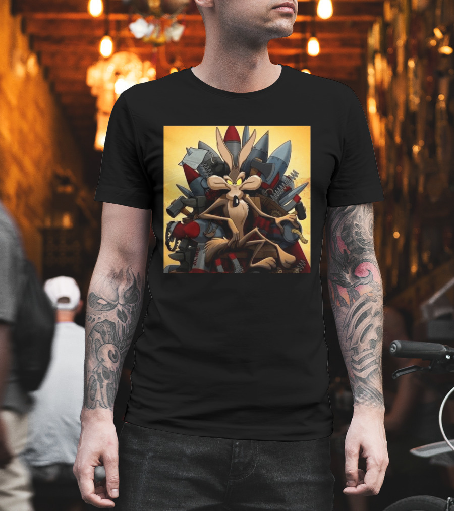 Wile E. Coyote Acme Rockets Digital Release Tomorrow T-Shirt