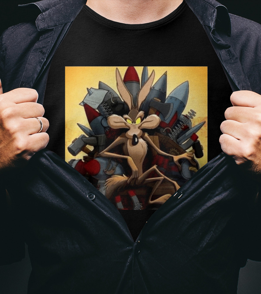 Wile E. Coyote Acme Rockets Digital Release Tomorrow T-Shirt