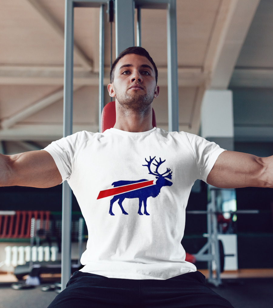 Buffalo Bills Reindeer Christmas Edition T-Shirt