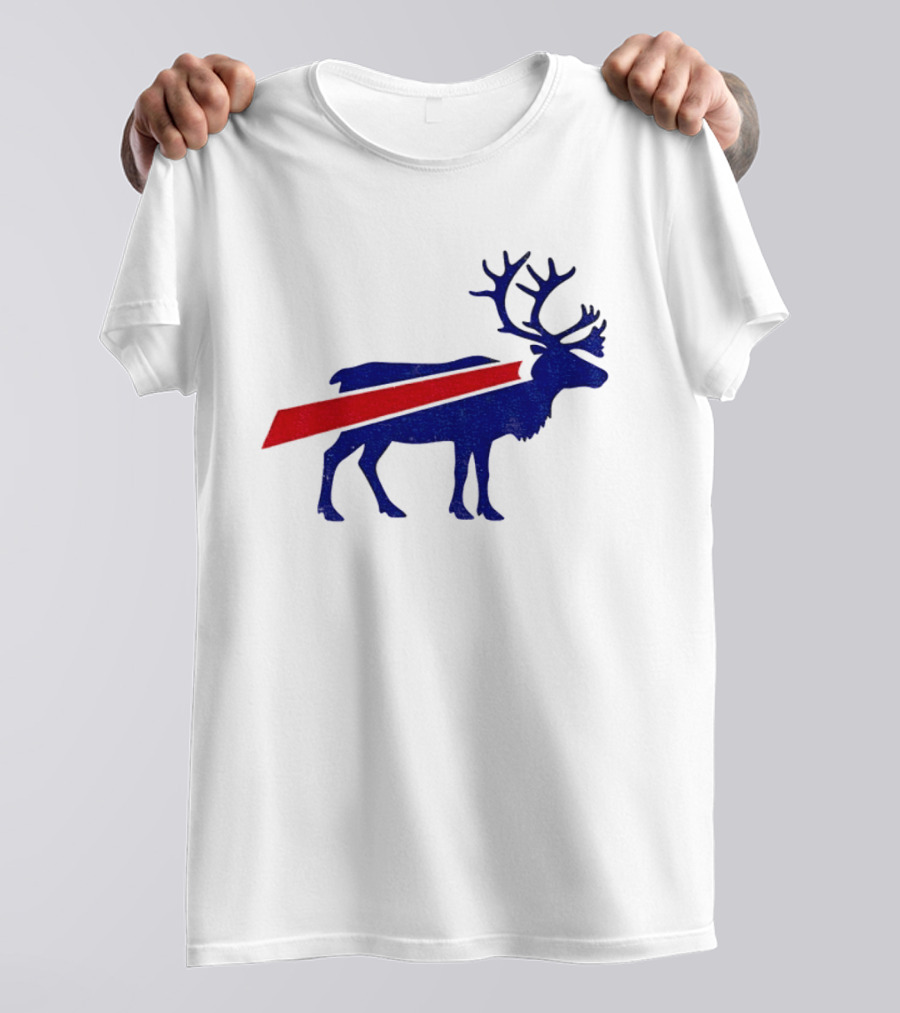 Buffalo Bills Reindeer Christmas Edition T-Shirt