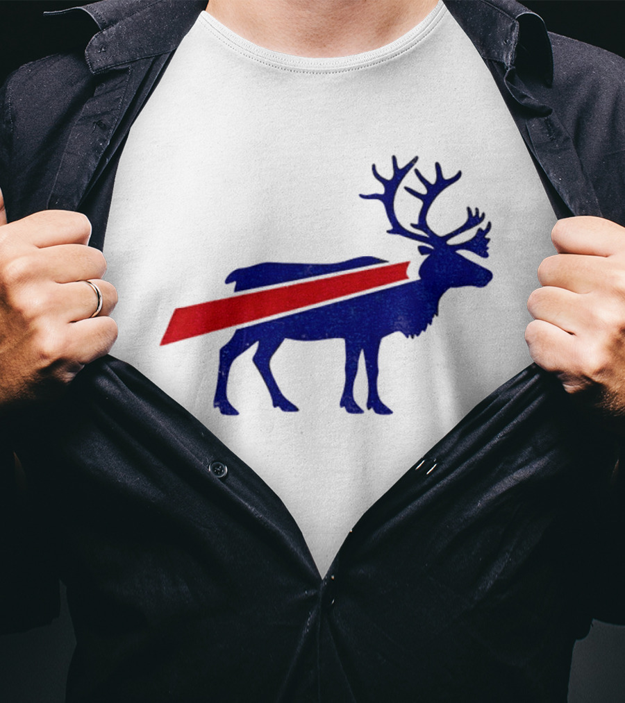 Buffalo Bills Reindeer Christmas Edition T-Shirt