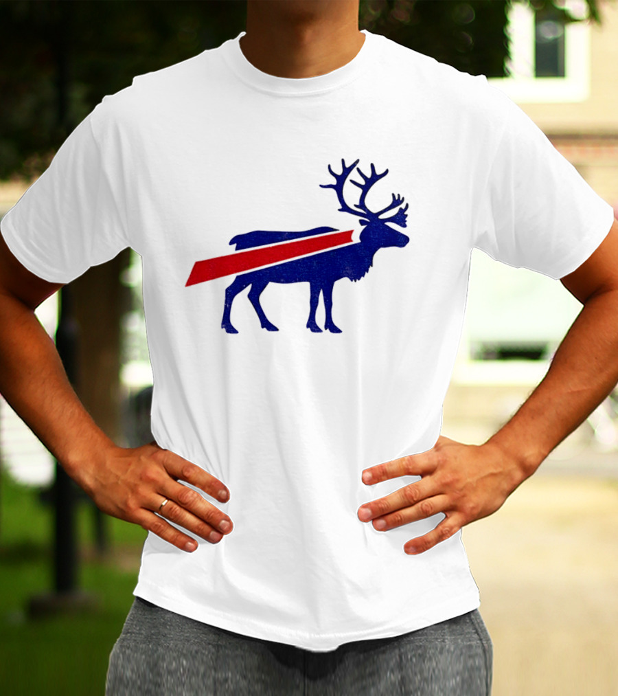 Buffalo Bills Reindeer Christmas Edition T-Shirt