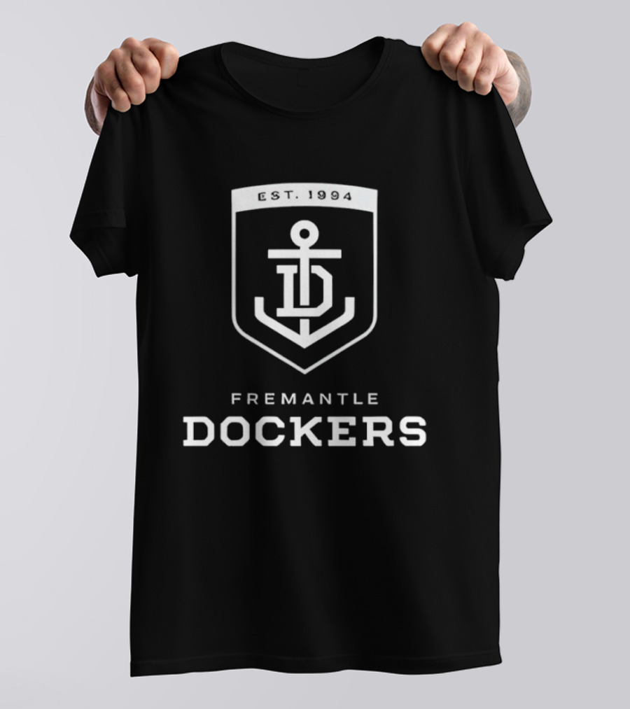 Fremantle Dockers Est 1994 AFL Australian Football League Anchor T-Shirt