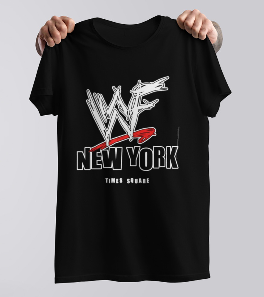 WWF New York Times Square Wrestling Federation T-Shirt