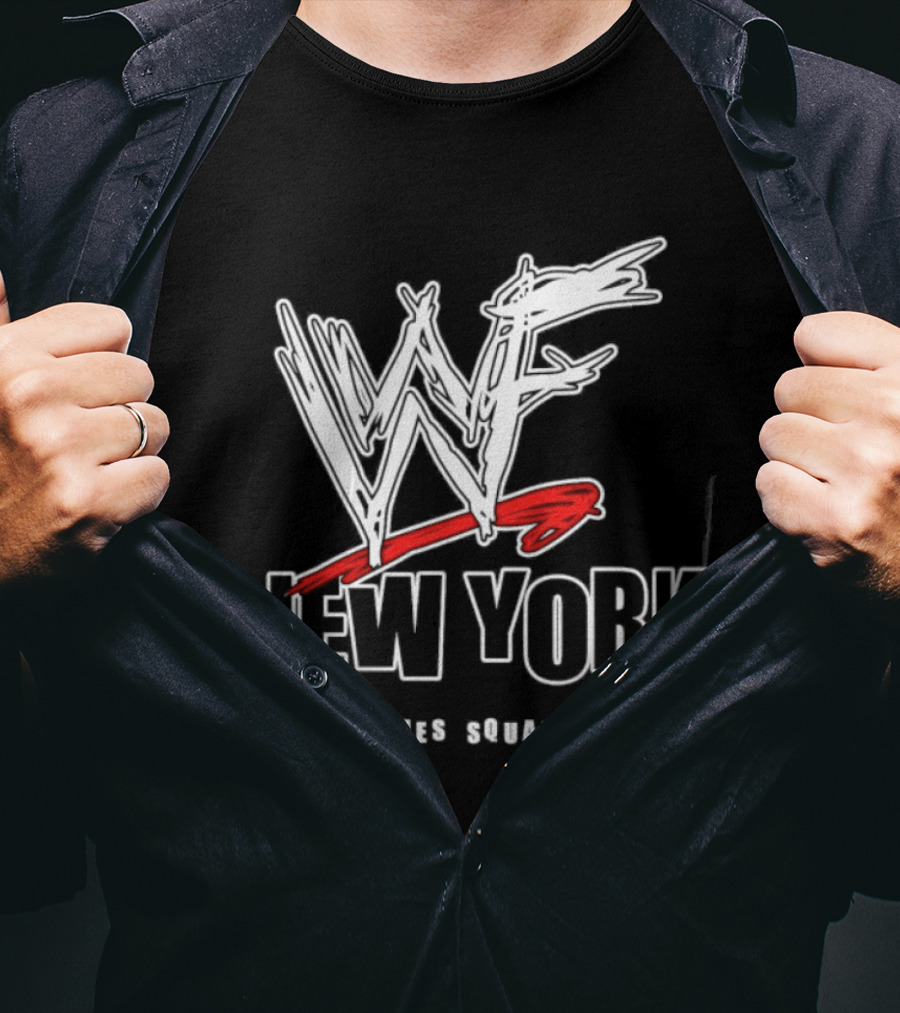 WWF New York Times Square Wrestling Federation T-Shirt