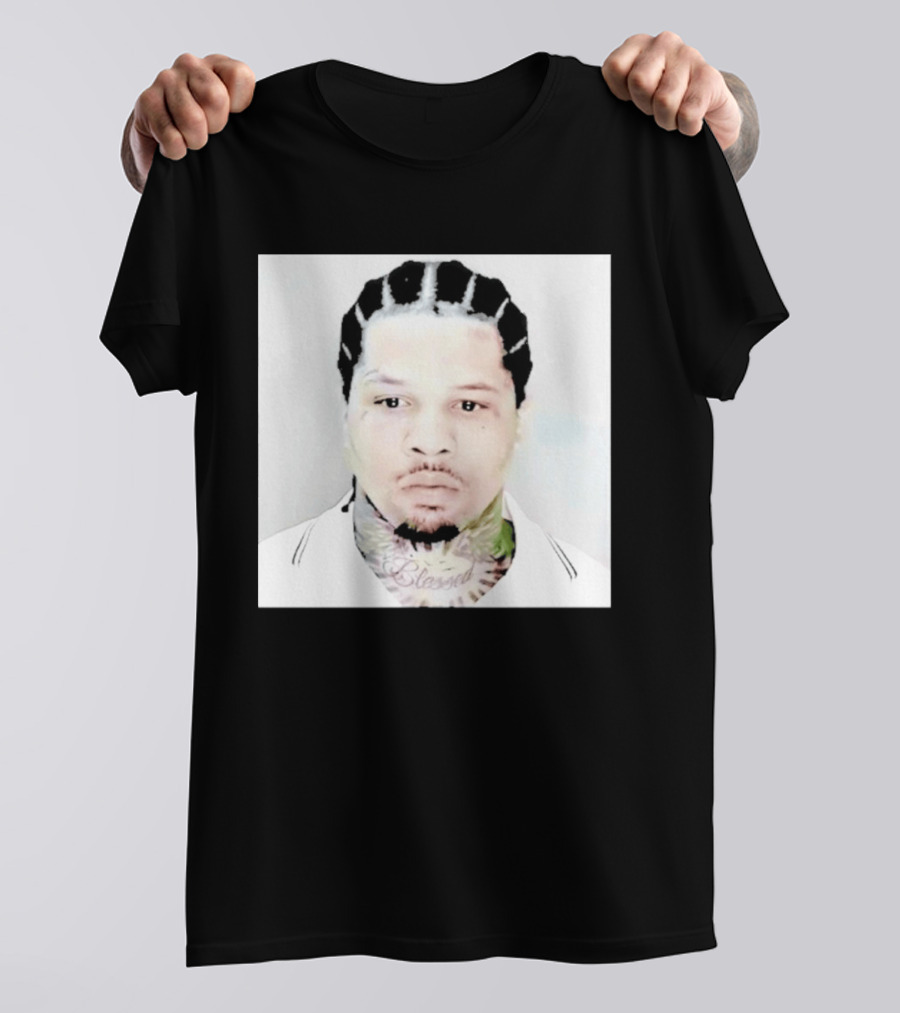 Gervonta Davis Shot Blessed Tattoo Professional Boxer T-Shirt