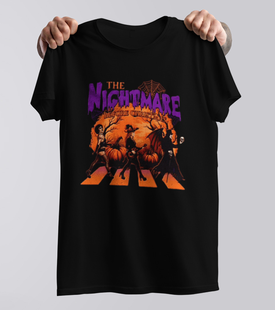 The Nightmare Before Christmas Ozzy Tim Curry Dolly Halloween Costume Twist T-Shirt