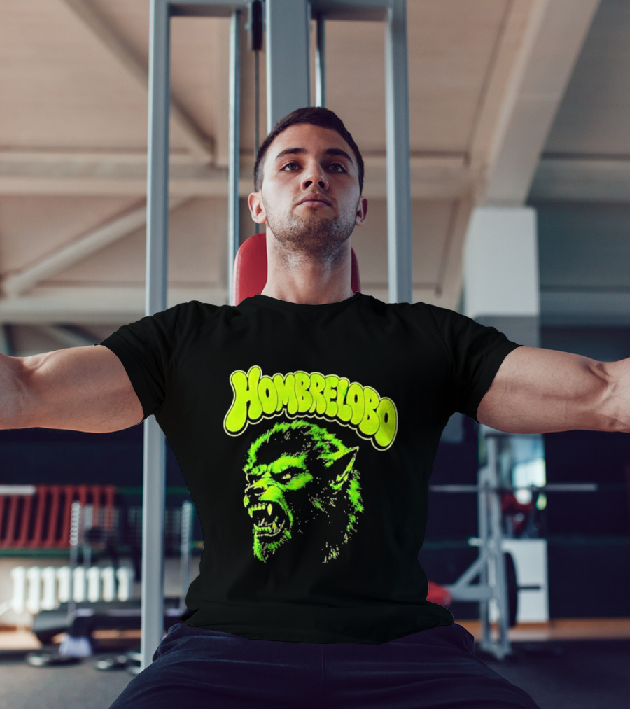 Hombrelobo Werewolf Neon Green Horror T-Shirt