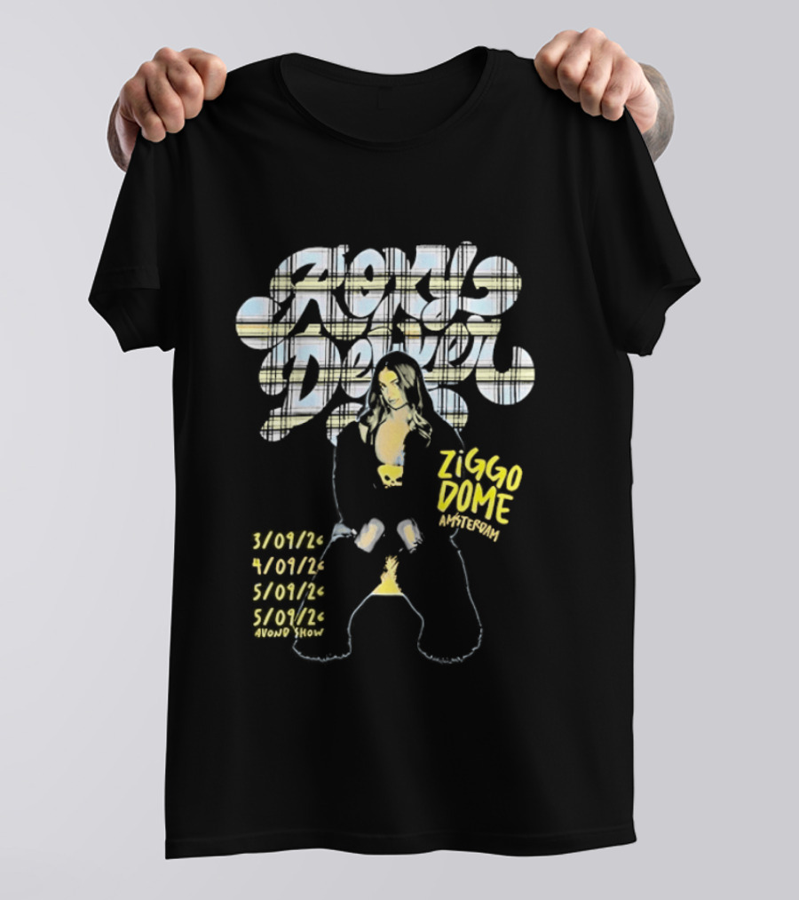 Roxy Dekker Ziggo Dome Amsterdam Concert Tour Dates 3/01/24 4/01/24 5/01/24 New Show T-Shirt