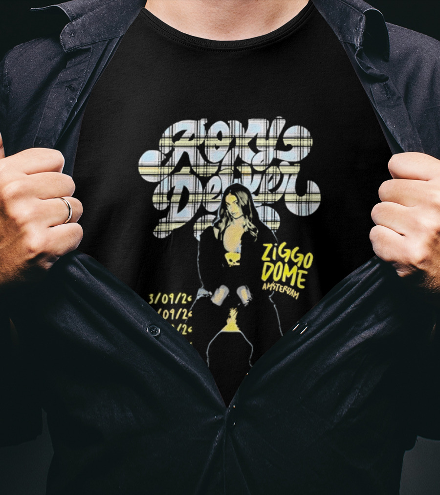 Roxy Dekker Ziggo Dome Amsterdam Concert Tour Dates 3/01/24 4/01/24 5/01/24 New Show T-Shirt