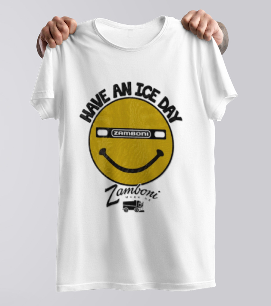 Have An Ice Day Smile Zamboni T-Shirt