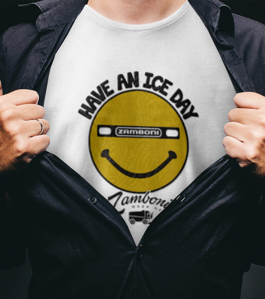 Have An Ice Day Smile Zamboni T-Shirt