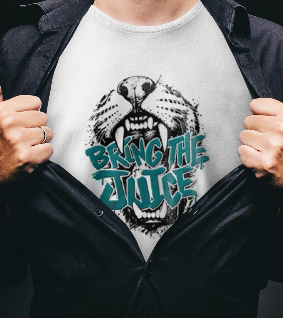 Bring The Juice Best Served Loud Jaguars T-Shirt