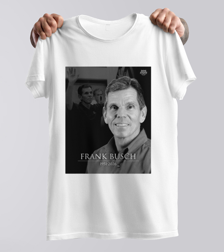 FRANK BUSCH 1951 2026 USA Swimming T-Shirt