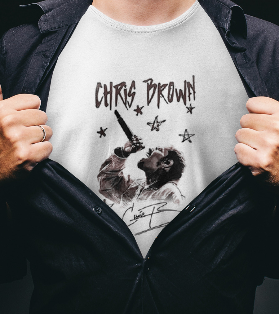 San Francisco 49ers Chris Brown Collaboration CB Signature T-Shirt
