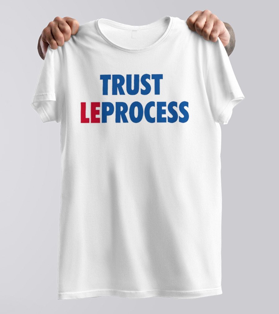 Trust Le Process Philadelphia 76ers Joel Embiid Team T-Shirt
