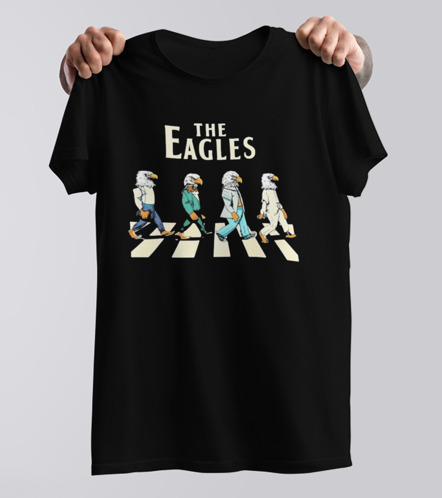 Philadelphia Eagles The Eagles Abbey Road Classic Rock T-Shirt