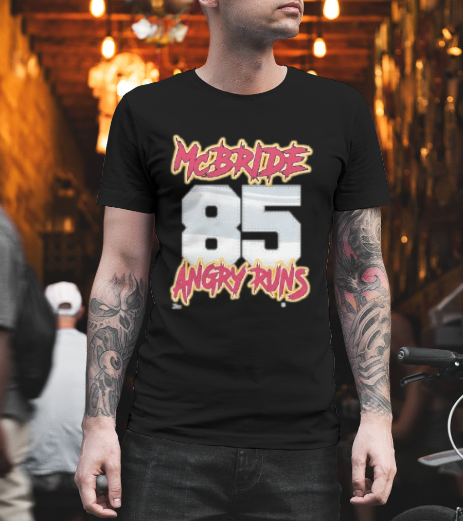 McBride 85 Angry Runs Arizona Cardinals 2026 T-Shirt
