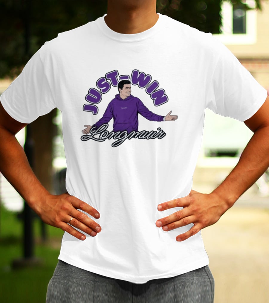 Just Win Justin Longmuir Fremantle Dockers Coach Embrace T-Shirt