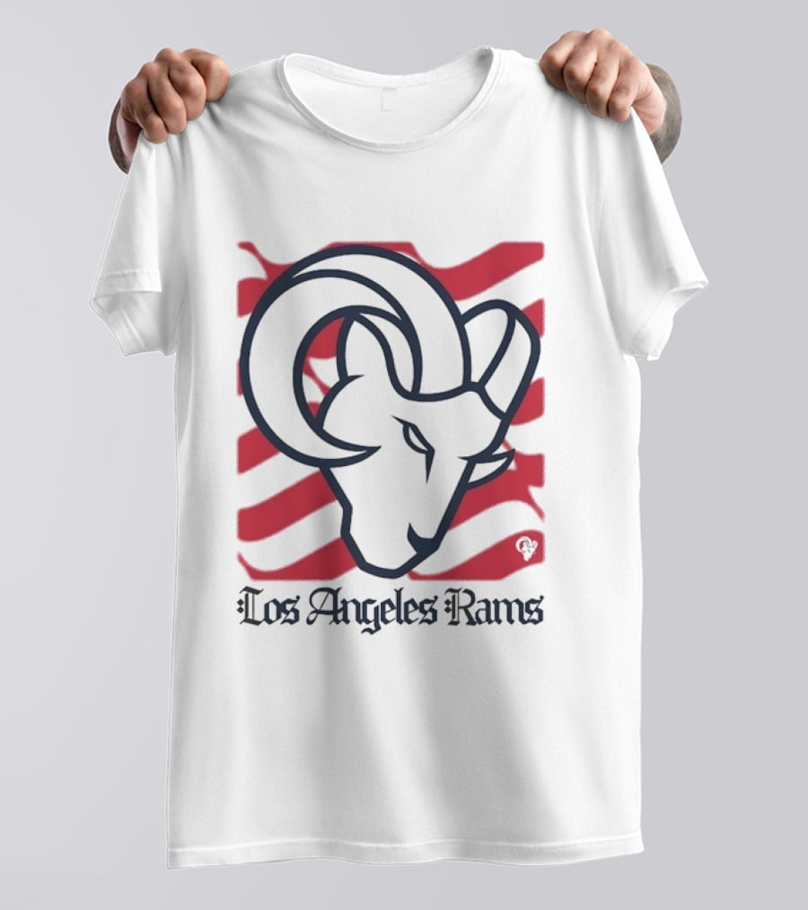 Los Angeles Rams Iconic Football Ram Head T-Shirt