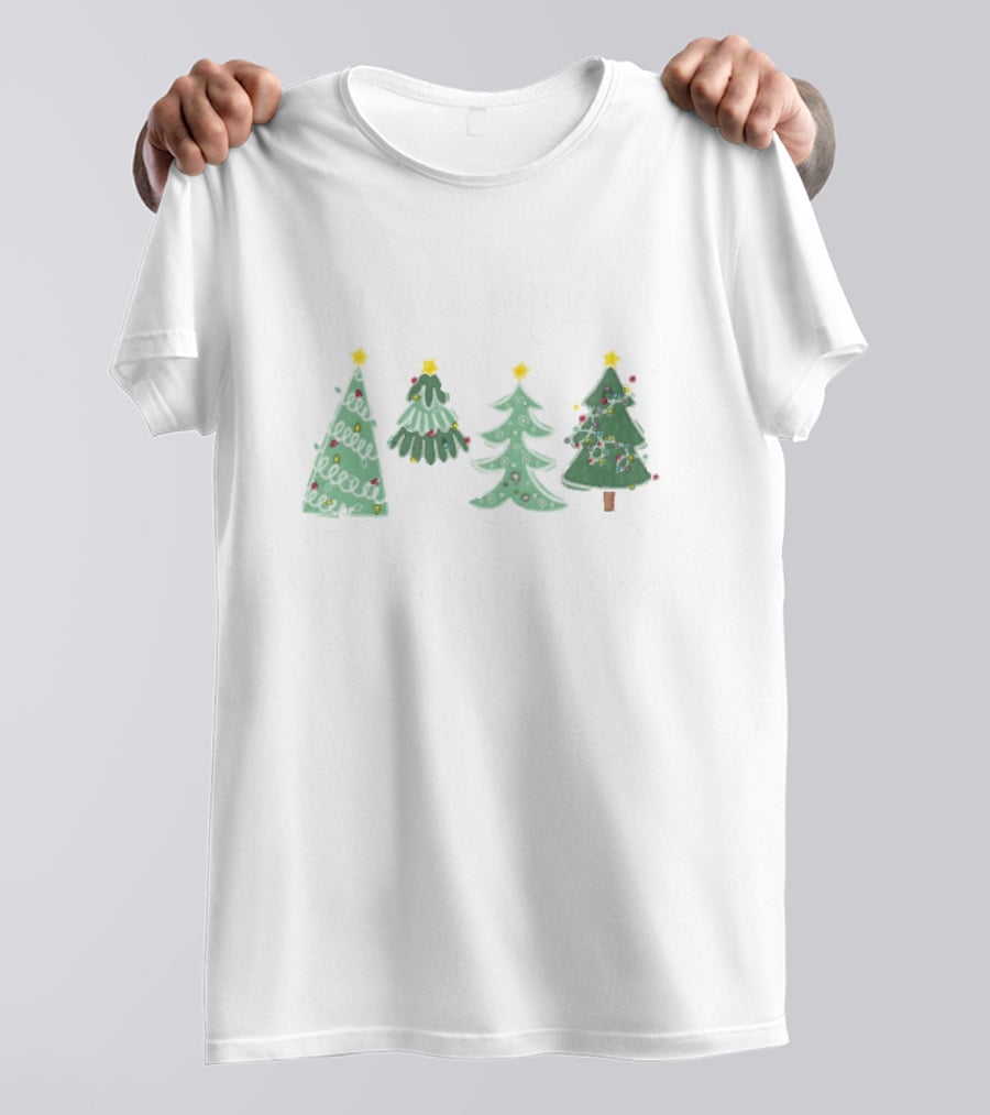 We All Grow In Our Own Season Four Christmas Trees Snowflakes T-Shirt