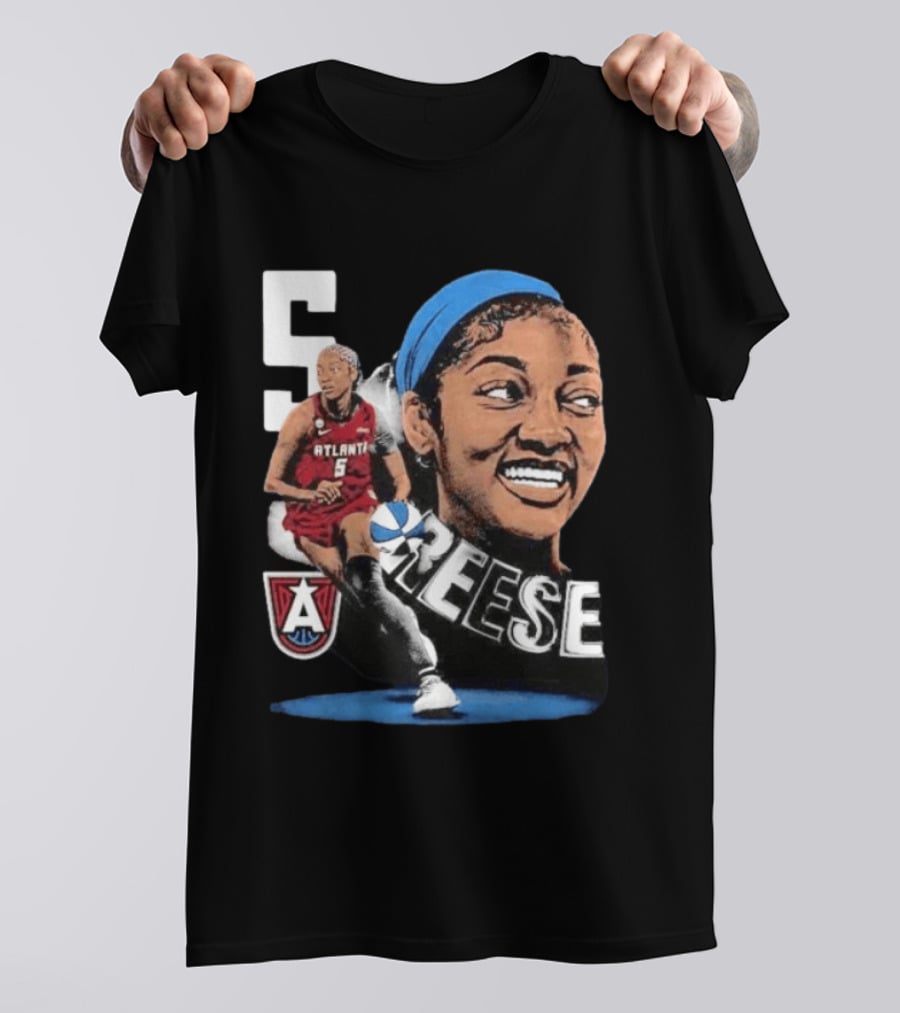 Angel Reese Atlanta Dream Basketball Star Number 5 T-Shirt