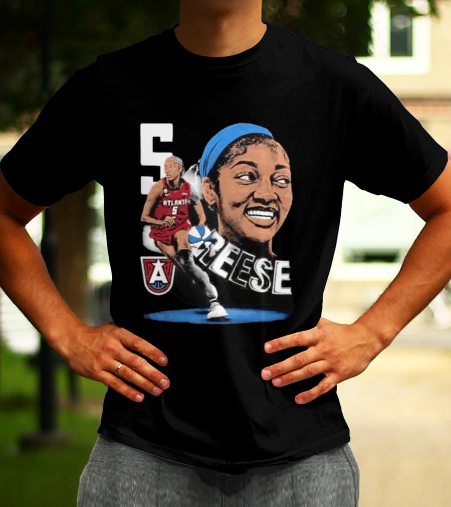 Angel Reese Atlanta Dream Basketball Star Number 5 T-Shirt