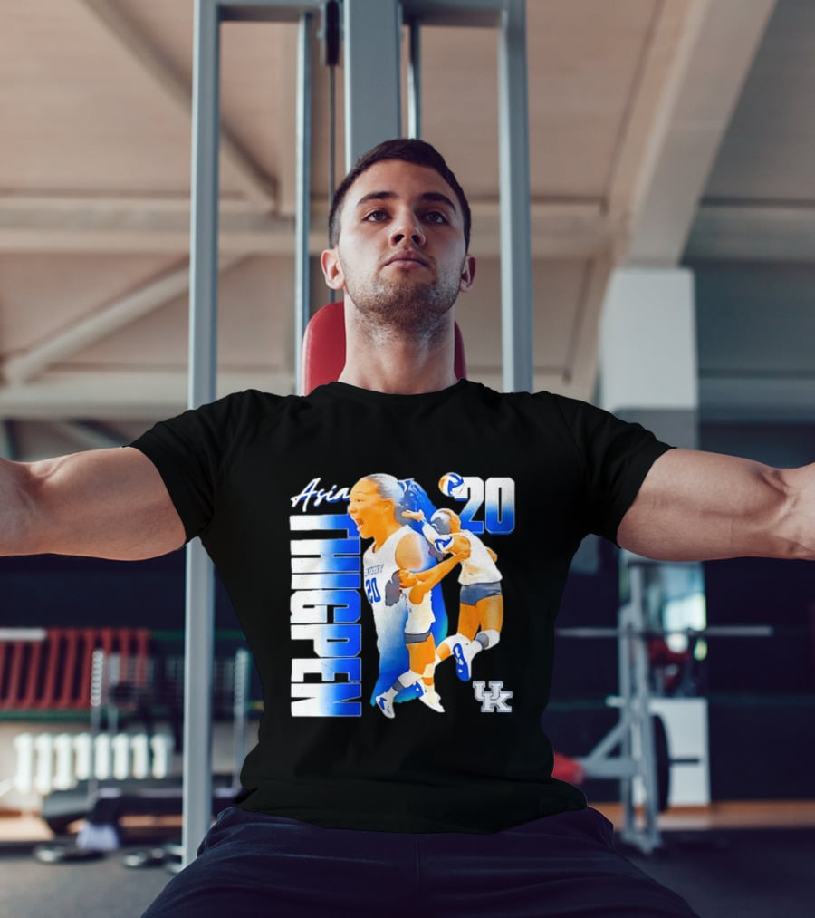 Asia Thigpen Kentucky Volleyball 20 UK Wildcats T-Shirt