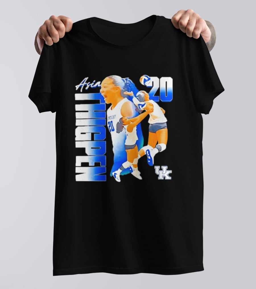 Asia Thigpen Kentucky Volleyball 20 UK Wildcats T-Shirt