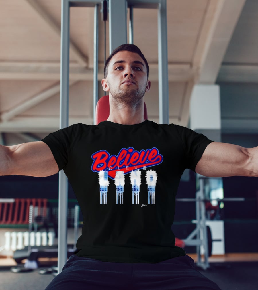 Believe Cleveland Ohio City Lights Sports T-Shirt