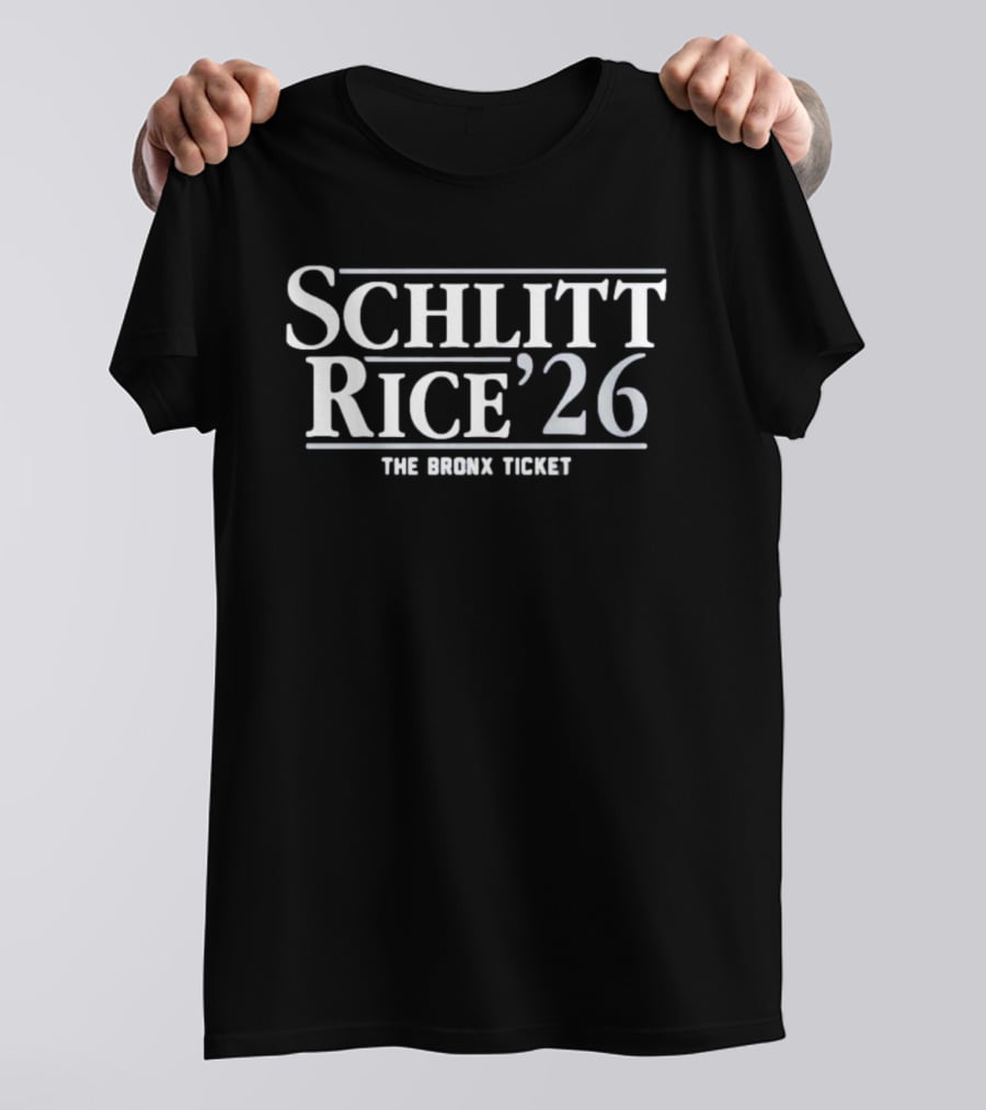 Schlitt Rice '26 The Bronx Ticket T-Shirt