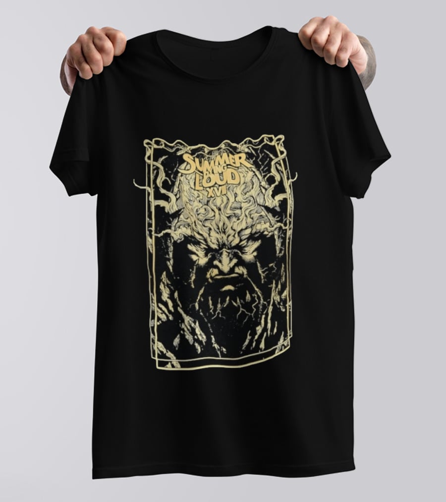 Summer Dying Loud XVII Festival Heavy Metal Face T-Shirt