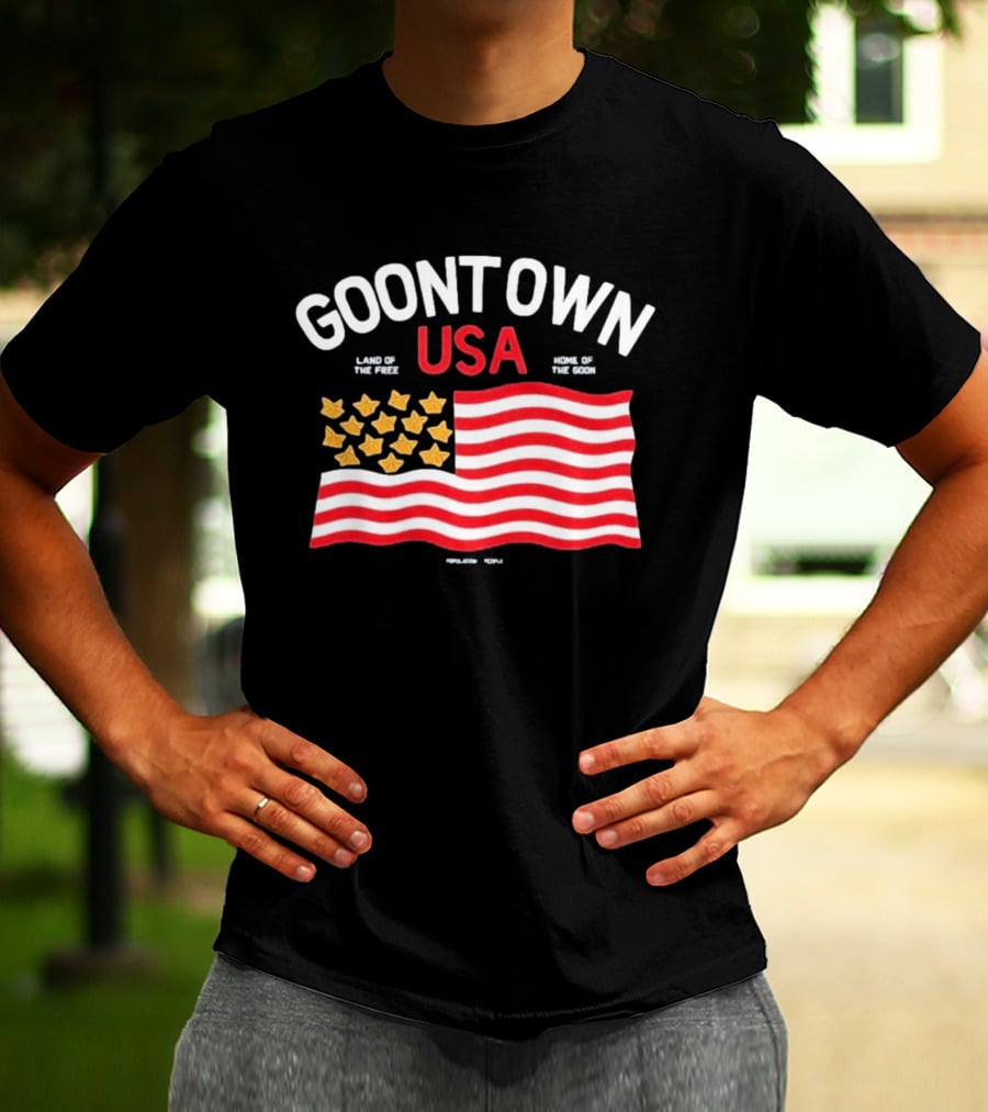 Goontown USA Mullet Review Home Of The Goon Flag T-Shirt