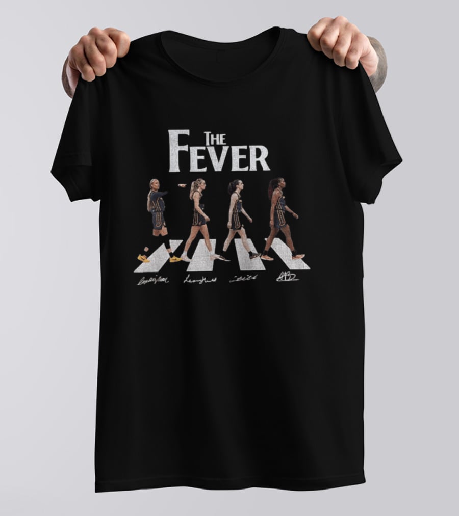The Fever Indiana Fever Basketball Game Day Abbey Road T-Shirt