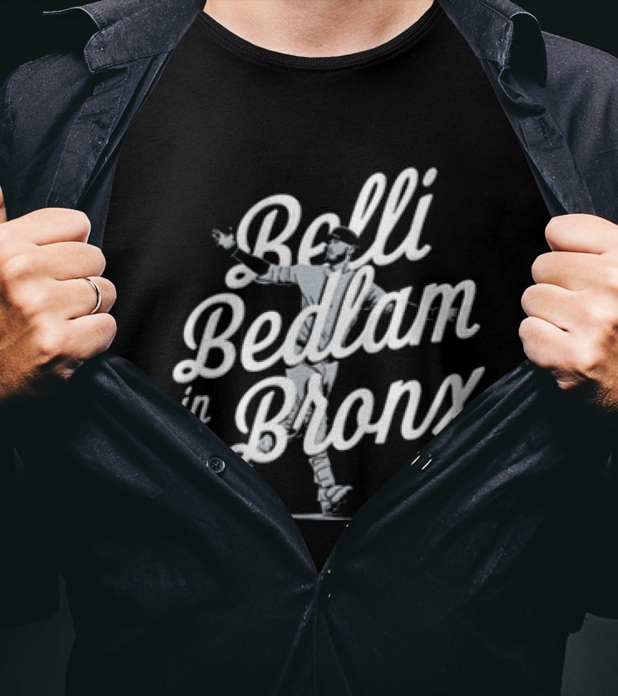 New York Yankees Belli Bedlam In The Bronx Cody Bellinger T-Shirt