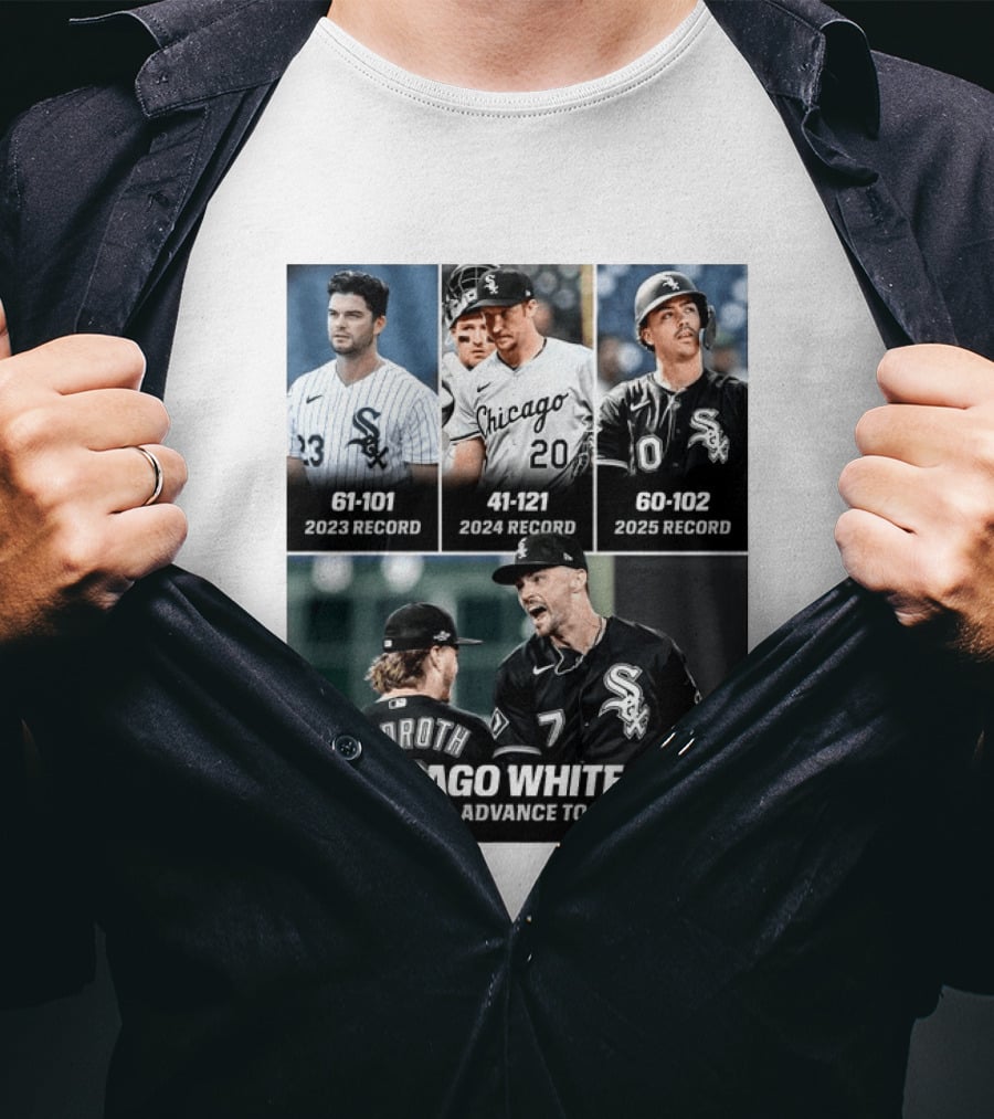 Chicago White Sox 2026 Journey From 61 101 Record To ALDS Triumph T-Shirt